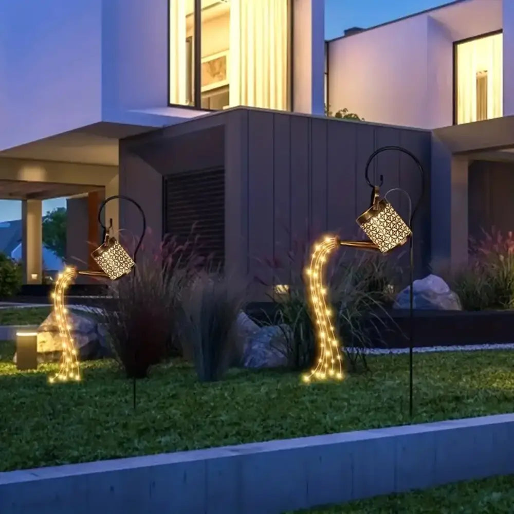 DecorBites™ Solar Watering Can Light - Outdoor Decor