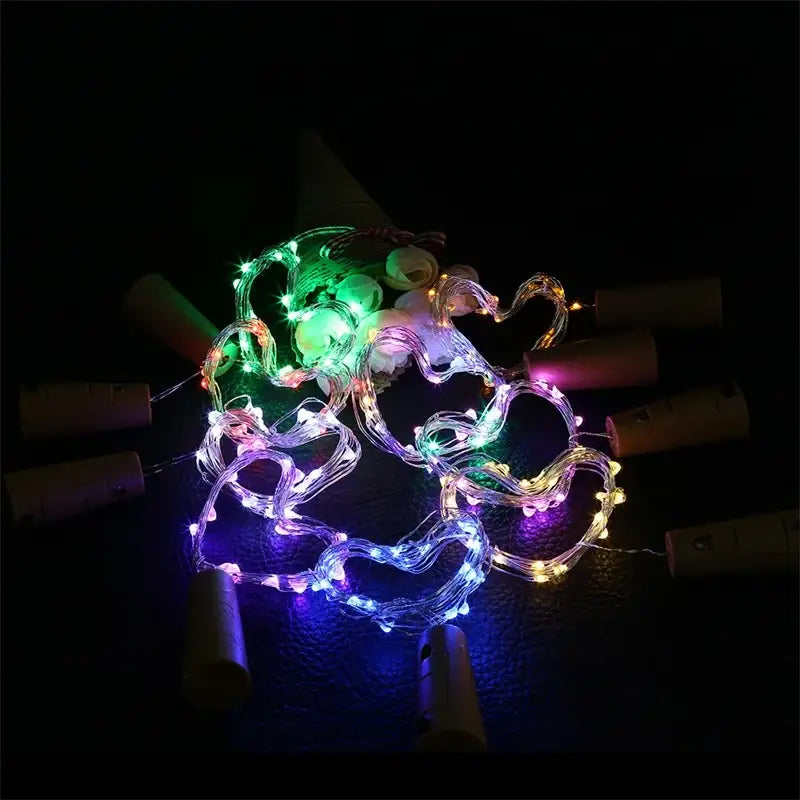 DecorBites™ Solar Wine Bottle Fairy Lights - Home Decoration