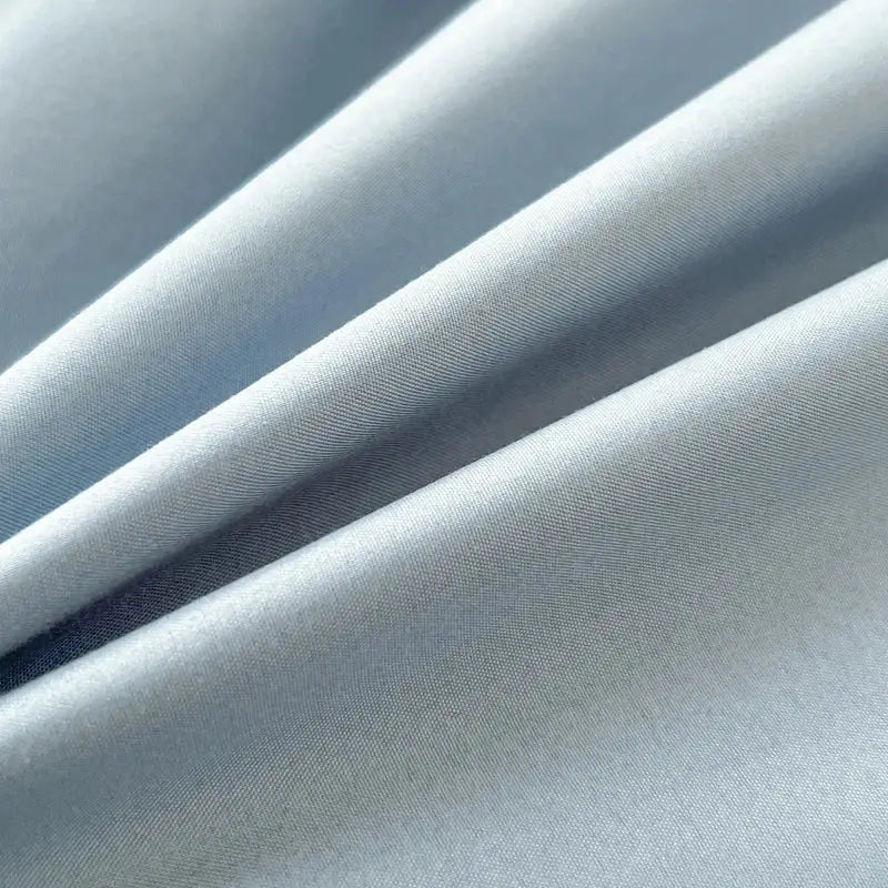 DecorBites™ Solid Color Brush Fabric Bedding Set - 4 Pieces
