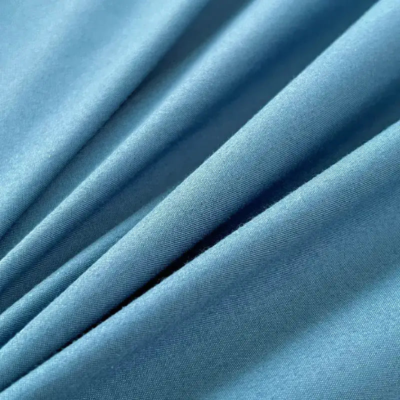 DecorBites™ Solid Color Brush Fabric Bedding Set - 4 Pieces