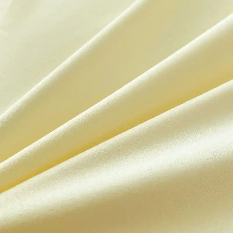 DecorBites™ Solid Color Brush Fabric Bedding Set - 4 Pieces