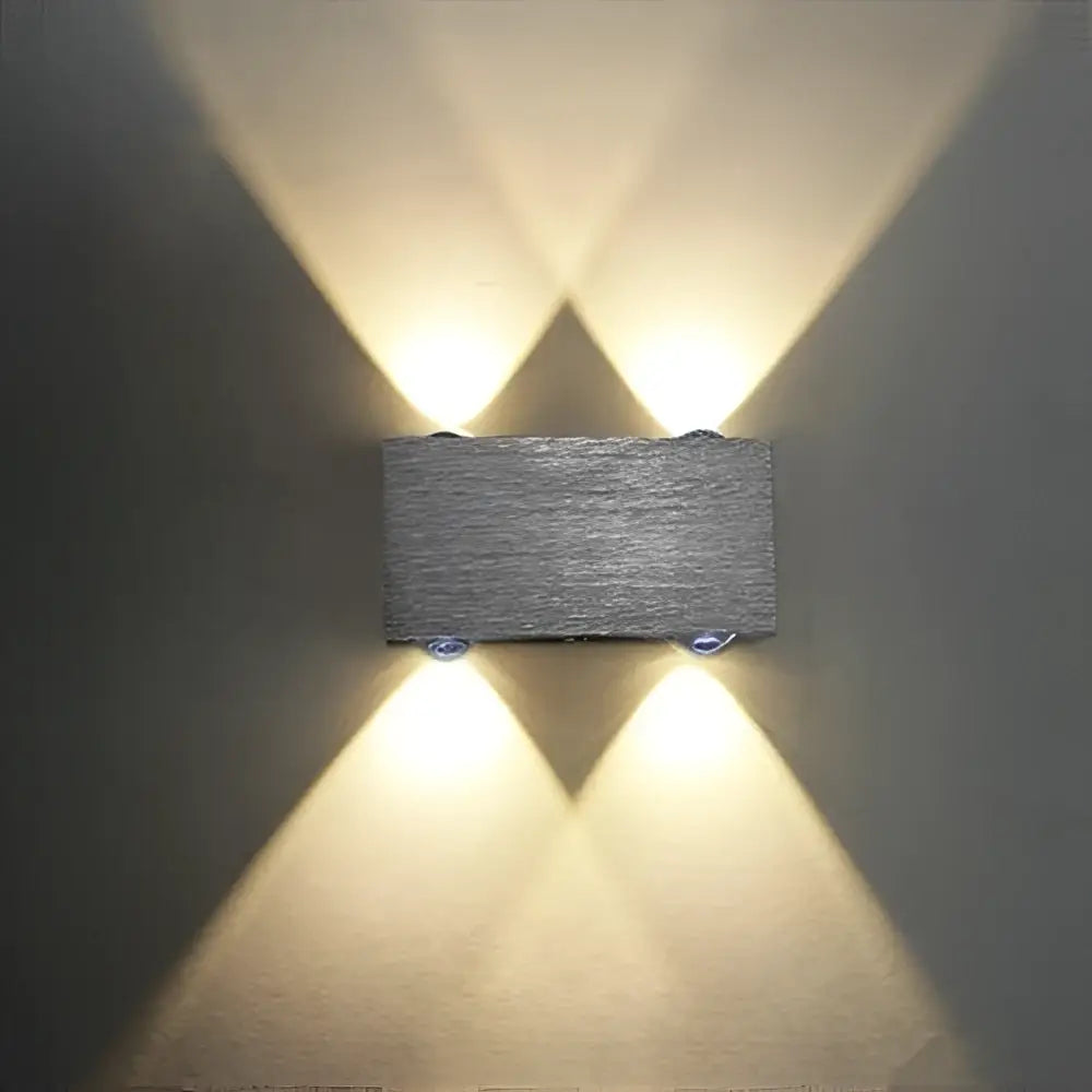 DecorBites™ Sphera Modern LED Cube Box Wall Sconces