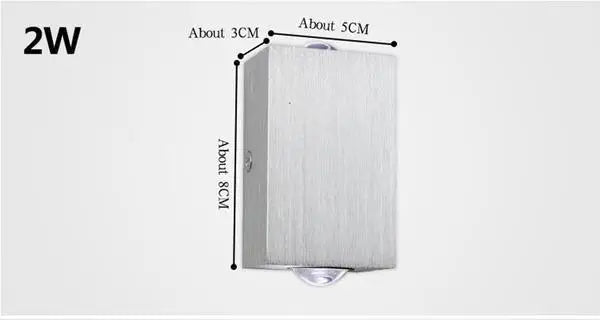 DecorBites™ Sphera Modern LED Cube Box Wall Sconces