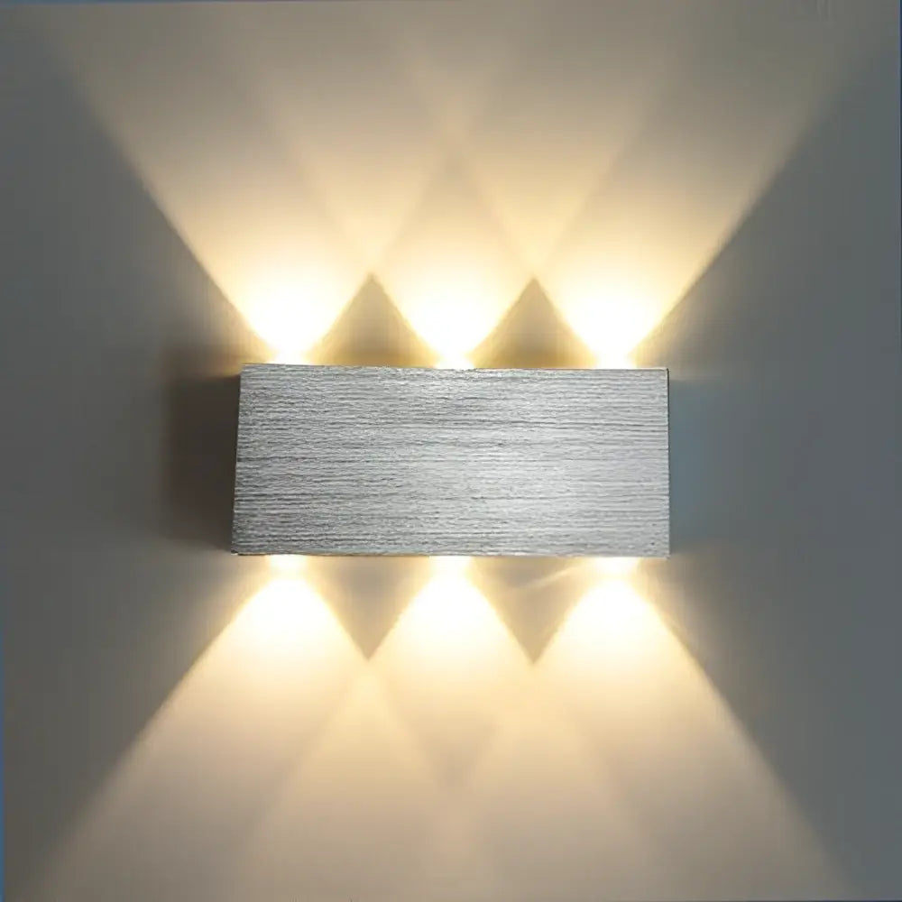 DecorBites™ Sphera Modern LED Cube Box Wall Sconces