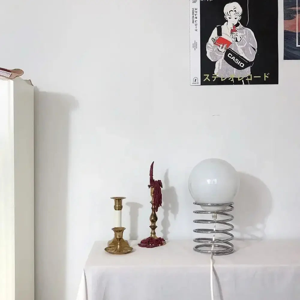 DecorBites™ Spring Glass Table Lamp Bauhaus  Furniture