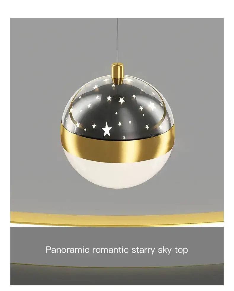 DecorBites™ Starry Sky LED Chandelier for Living Room