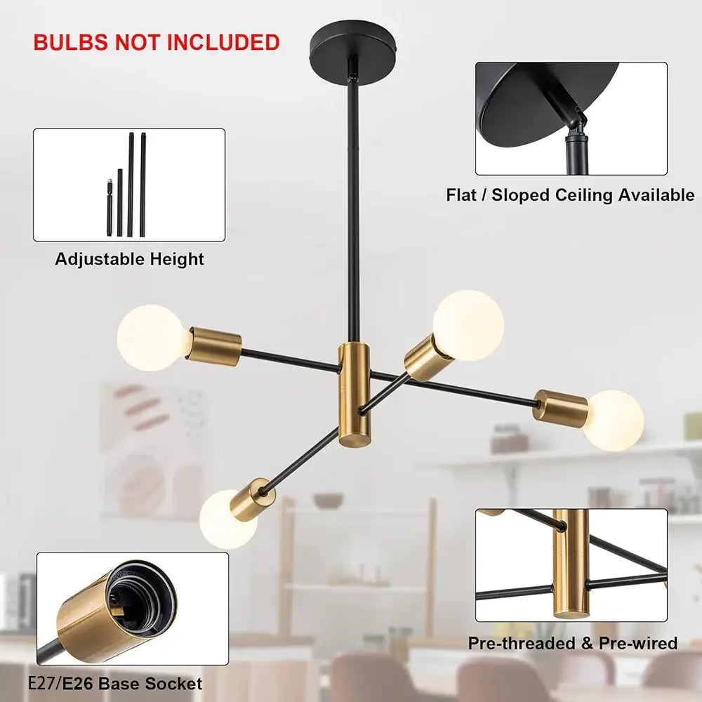 DecorBites™ Stylish Hanging Chandelier for Home Decor