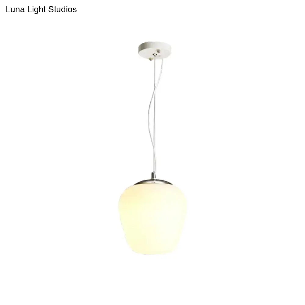 DecorBites™ Stylish Nordic Pendant Light with Opal Glass - Ideal for Office and Kitchen Island