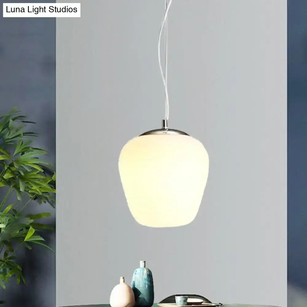 DecorBites™ Stylish Nordic Pendant Light with Opal Glass - Ideal for Office and Kitchen Island