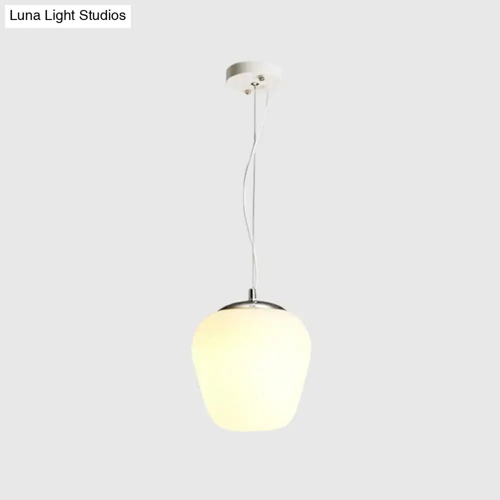 DecorBites™ Stylish Nordic Pendant Light with Opal Glass - Ideal for Office and Kitchen Island