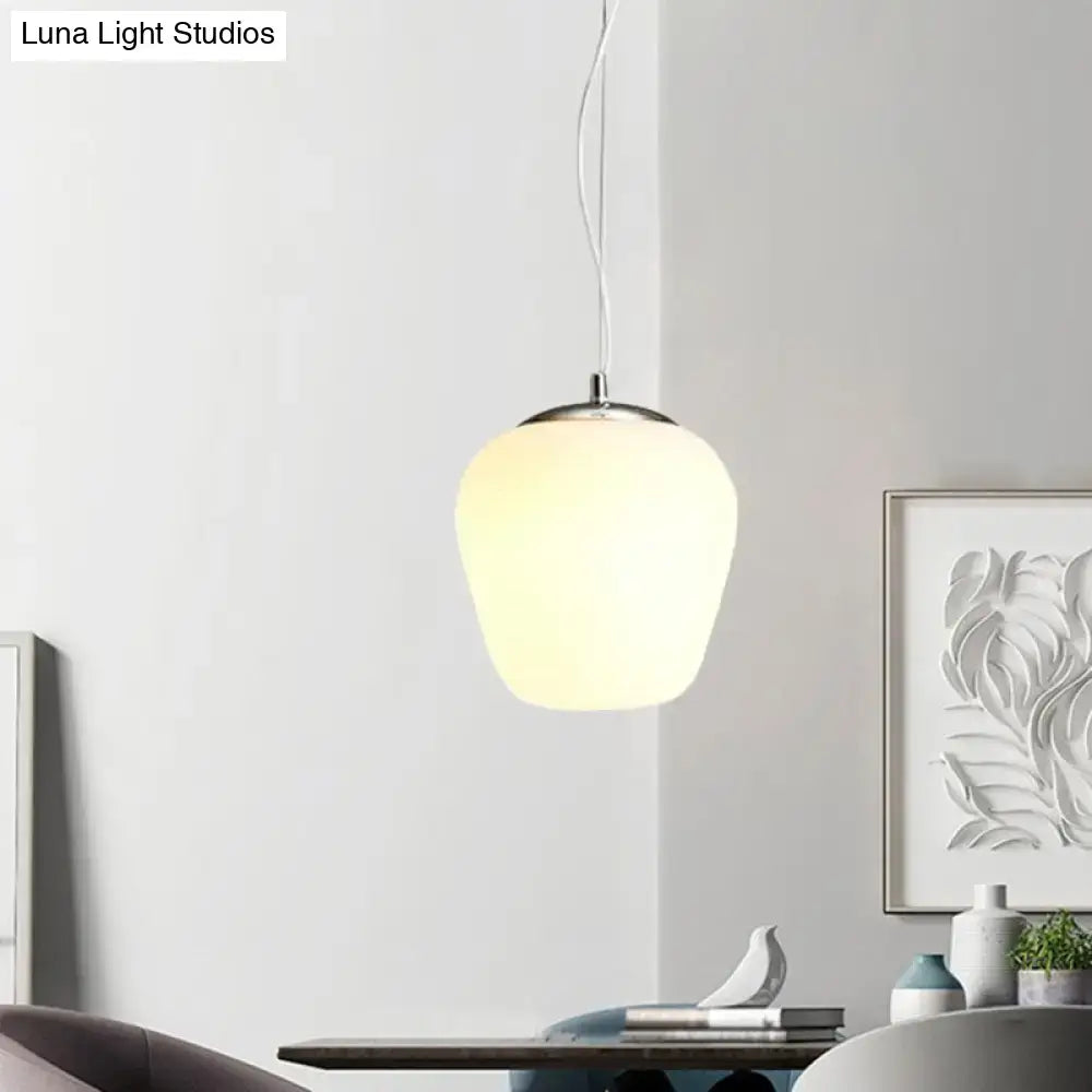 DecorBites™ Stylish Nordic Pendant Light with Opal Glass - Ideal for Office and Kitchen Island