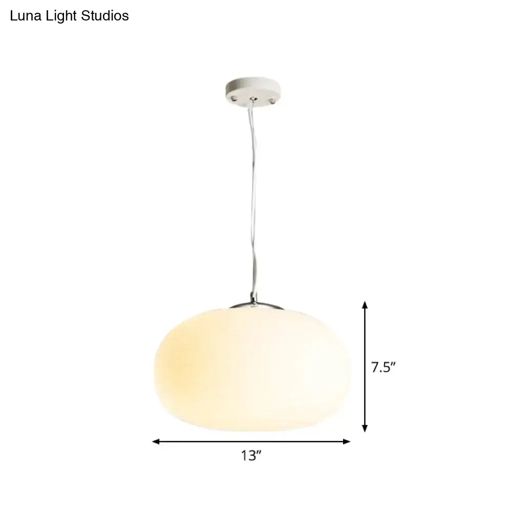 DecorBites™ Stylish Nordic Pendant Light with Opal Glass - Ideal for Office and Kitchen Island