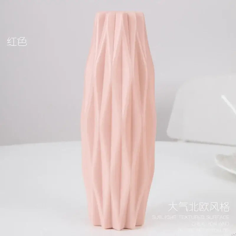 DecorBites™ Stylish Nordic Plastic Flower Vase, Home Decor