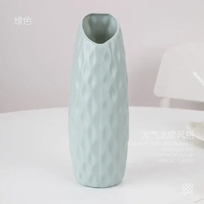 DecorBites™ Stylish Nordic Plastic Flower Vase, Home Decor