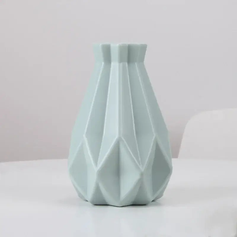 DecorBites™ Stylish Nordic Plastic Flower Vase, Home Decor