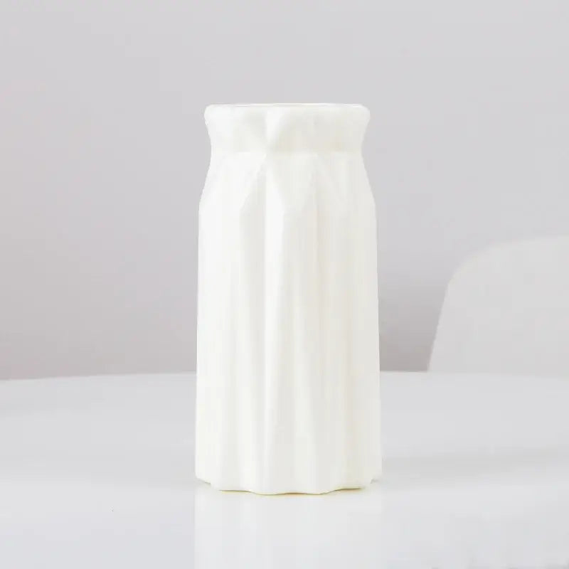 DecorBites™ Stylish Nordic Plastic Flower Vase, Home Decor