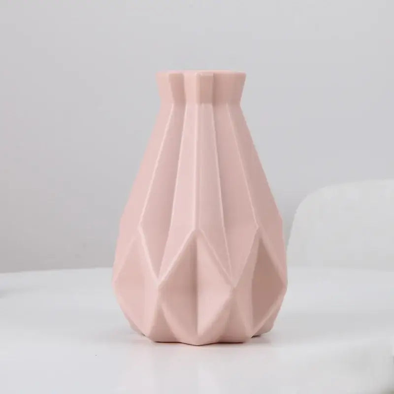 DecorBites™ Stylish Nordic Plastic Flower Vase, Home Decor
