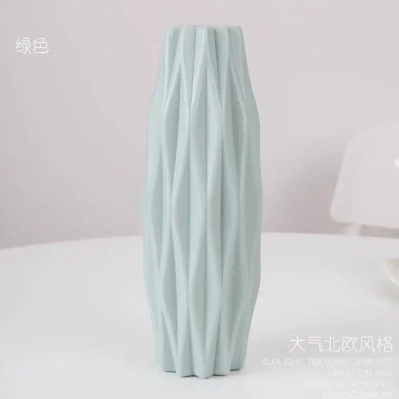 DecorBites™ Stylish Nordic Plastic Flower Vase, Home Decor