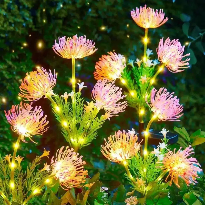 DecorBites™ Sunflower Solar Garden Lights for Outdoor Decor