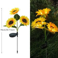 DecorBites™ Sunflower Solar LED Garden Light - Auto Brightness
