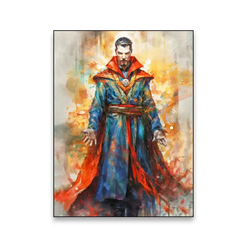 DecorBites™ Superhero Canvas Wall Art - Marvel Movie Characters