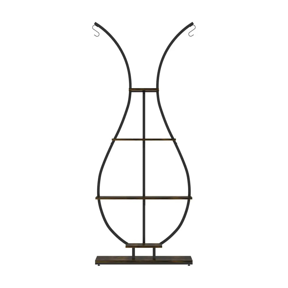 DecorBites™ Tall Metal Plant Stand with 5 Tiers