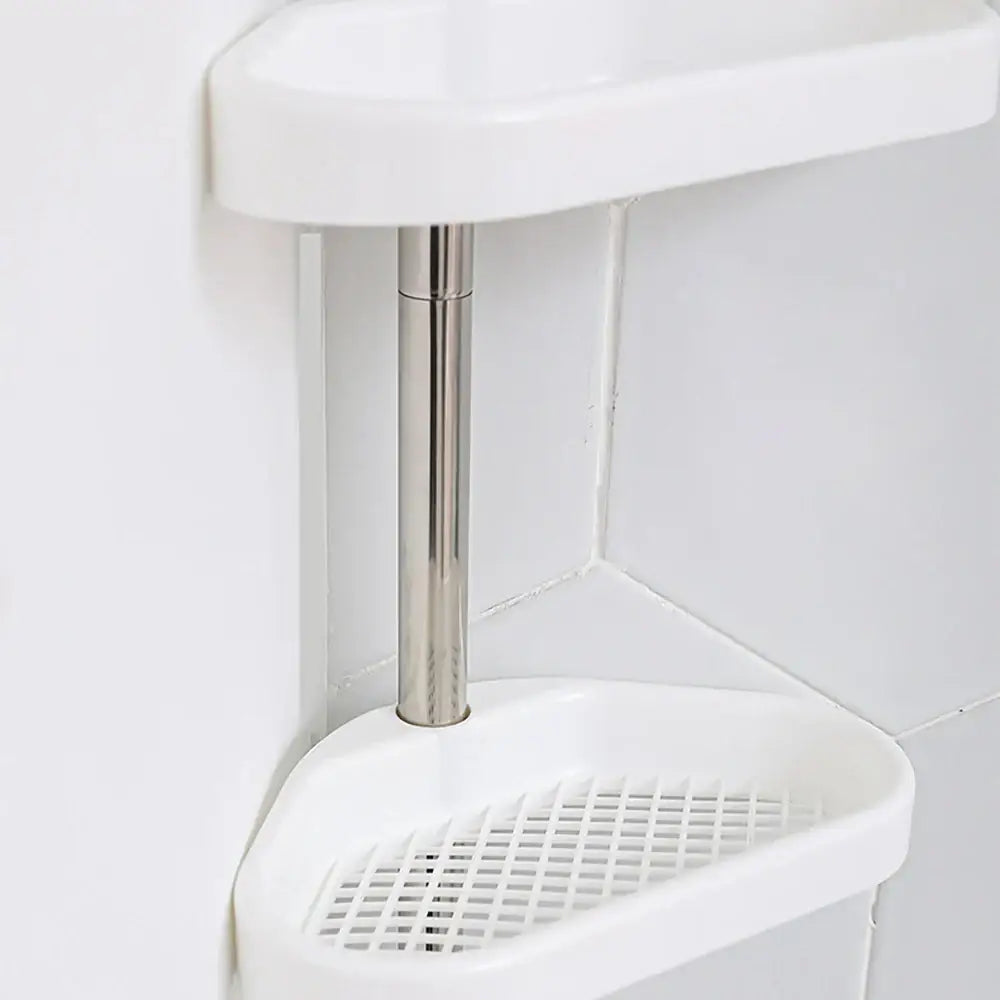 DecorBites™ Telescopic Shower Rack Organizer - Rust-Proof Stainless Steel