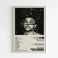 DecorBites™ The Weeknd Music Album Posters for Home Decor