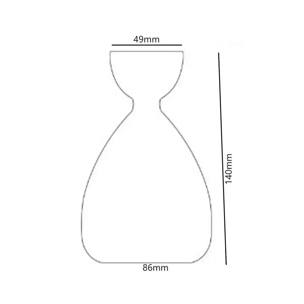 DecorBites™ Transparent Avocado Seed Starter Vase