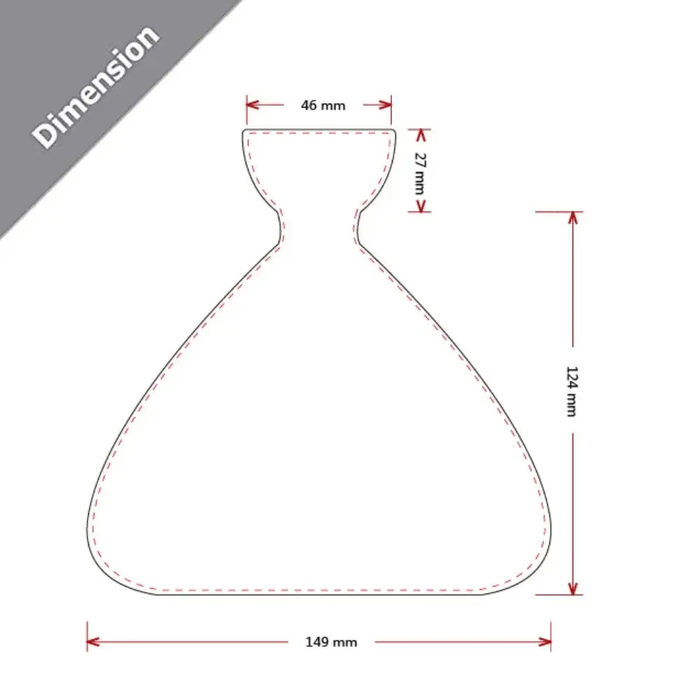 DecorBites™ Transparent Avocado Seed Starter Vase