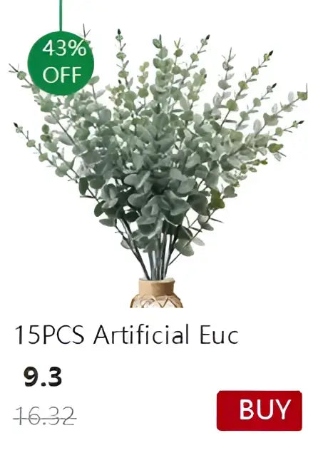 DecorBites™ Transparent Nordic Vase for Plants and Flowers