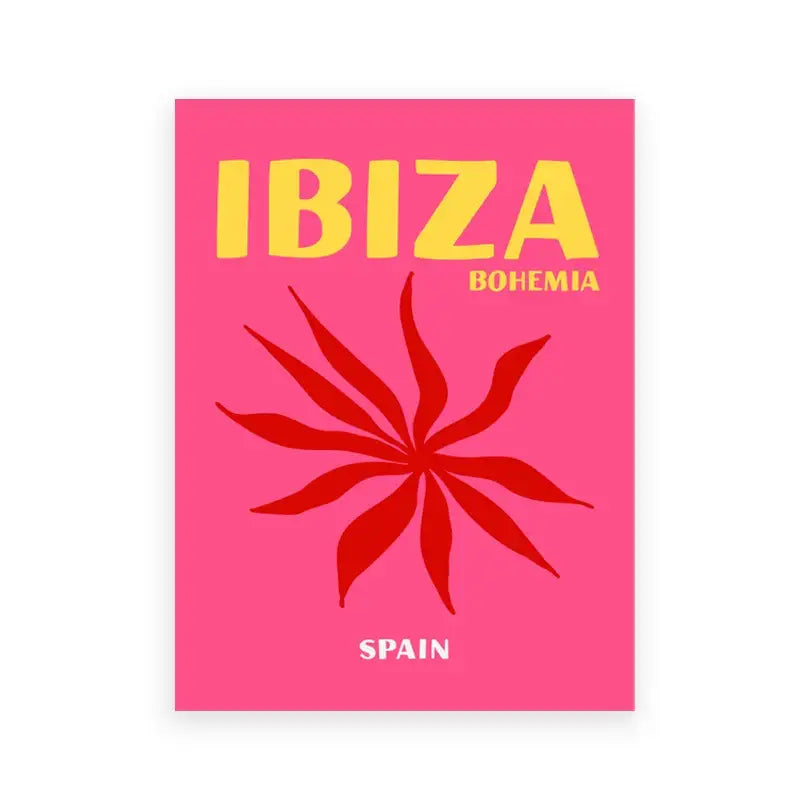 DecorBites™ Travel Posters: Miami, Bondi, Ibiza, Mykonos, Capri