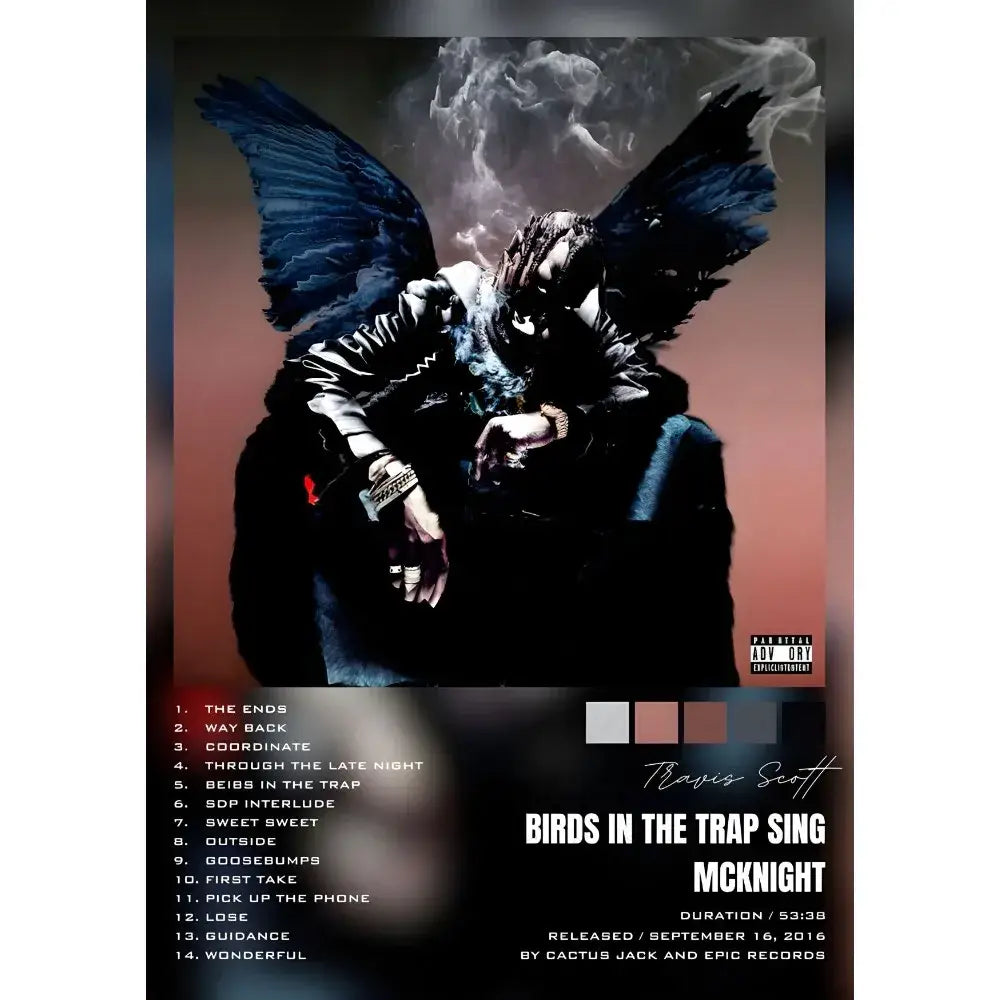 DecorBites™ Travis Scott Album Poster - Waterproof Wall Art