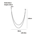 DecorBites™ Trendy DIY Leather Belt LED Chandelier