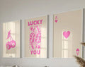 DecorBites™ Trendy Retro Wall Art Posters Set - Queen of Hearts