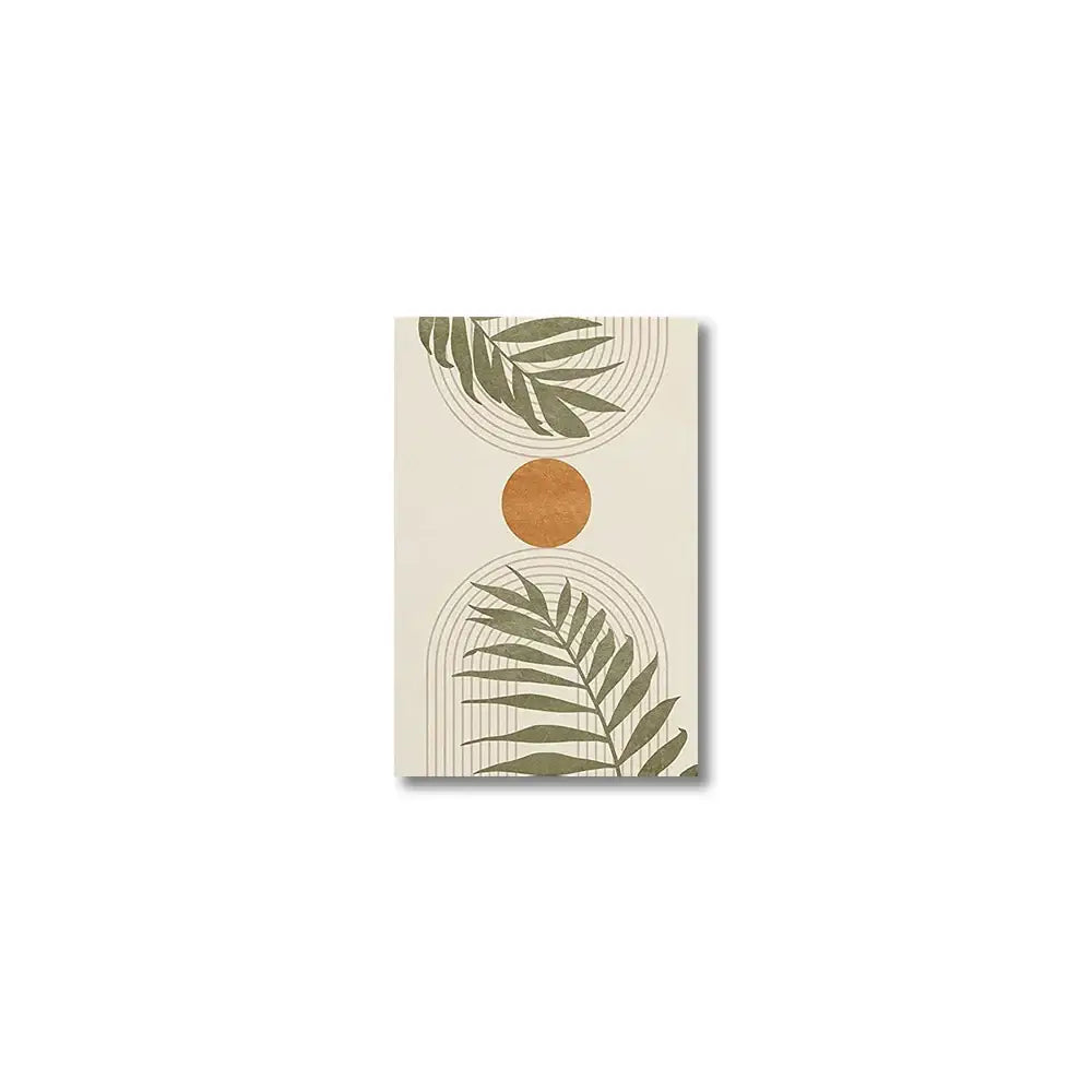 DecorBites™ Tropical Leaves Canvas Wall Art Set