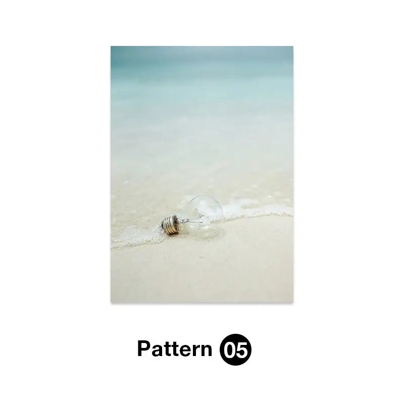 DecorBites™ Tropical Ocean Shell Wall Art for Living Room