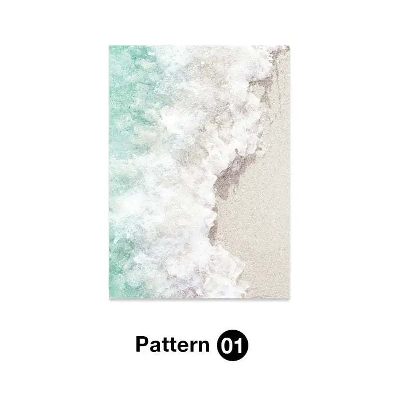 DecorBites™ Tropical Ocean Shell Wall Art for Living Room