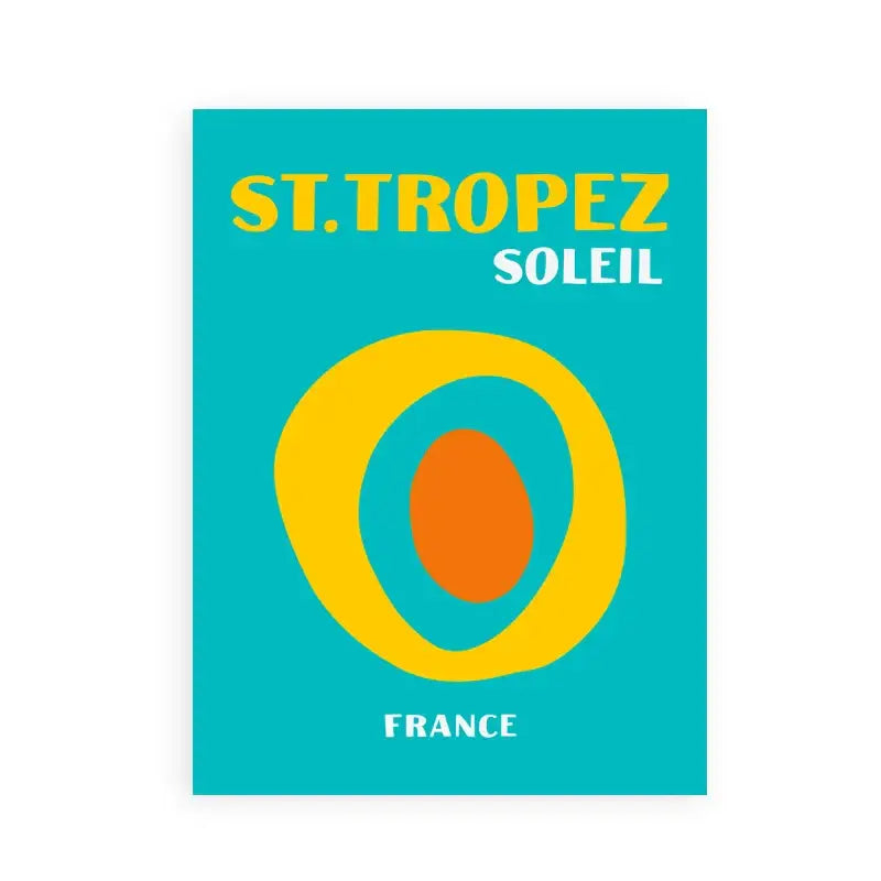 DecorBites™ Tropical Travel Posters Art Print for Home