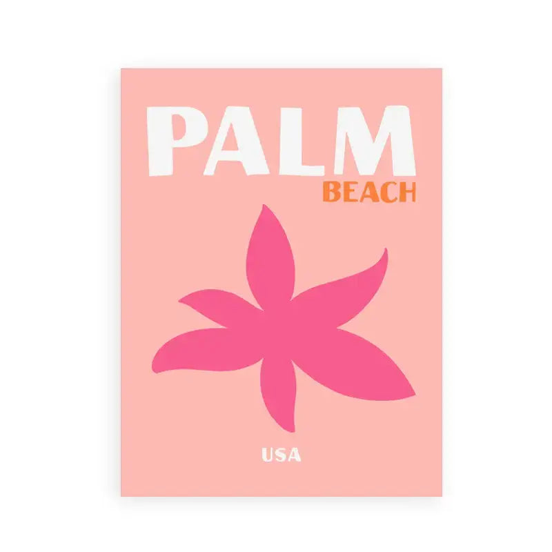 DecorBites™ Tropical Travel Posters Art Prints