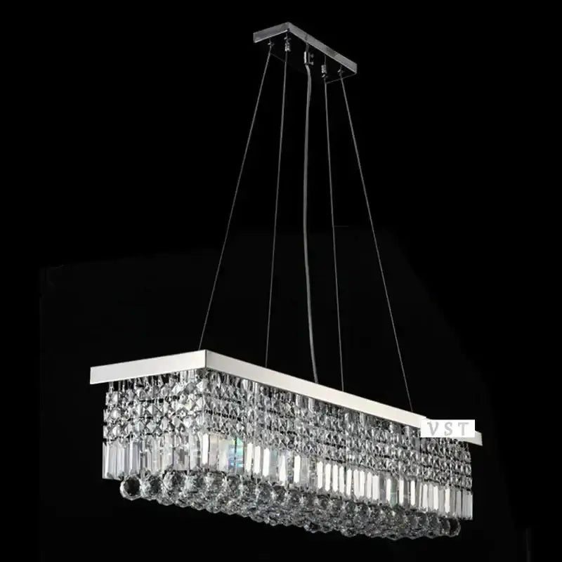 DecorBites™ Upscale Modern Crystal Chandelier for Dining Room