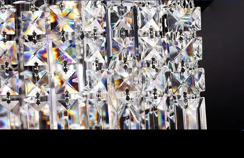 DecorBites™ Upscale Modern Crystal Chandelier for Dining Room