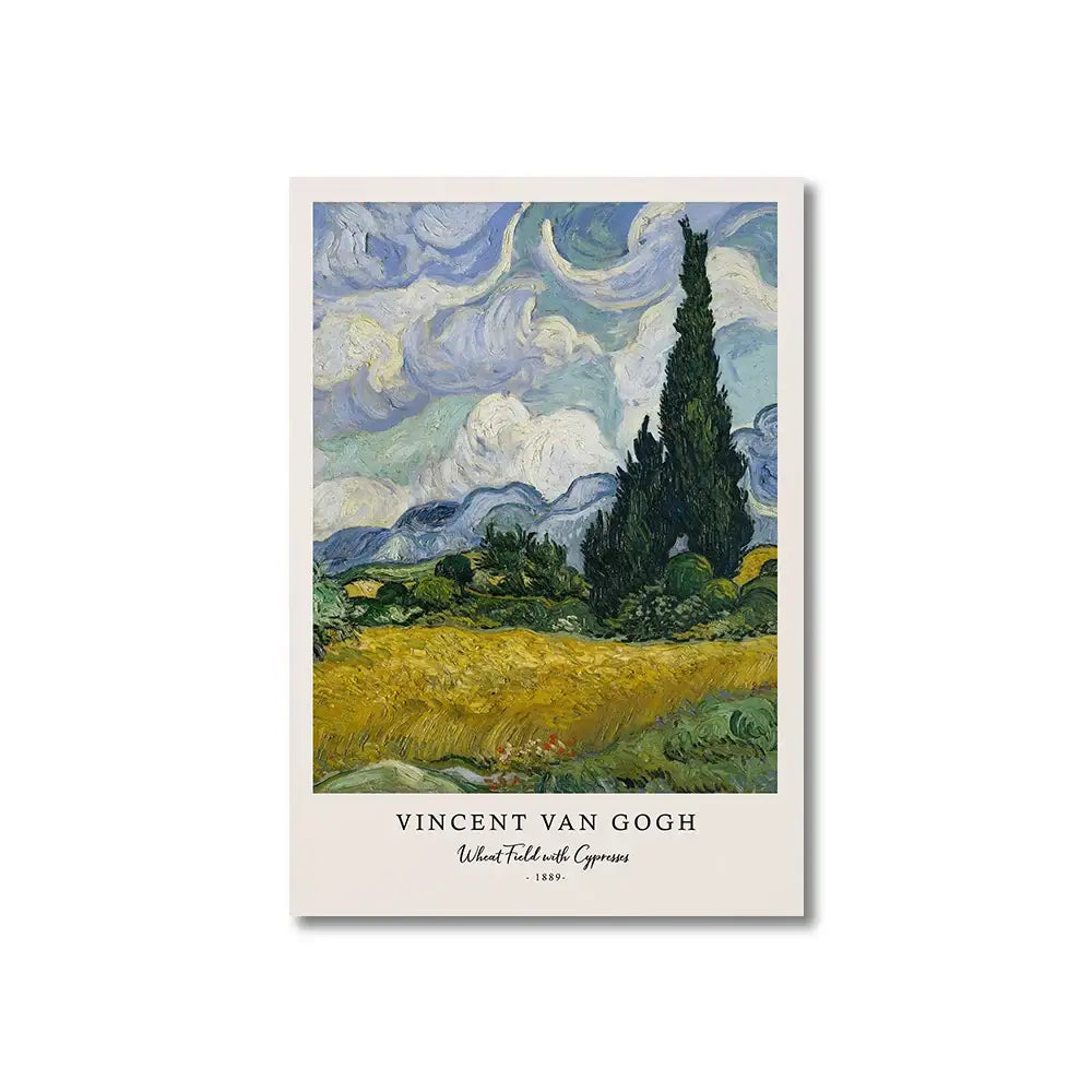 DecorBites™ Vincent Van Gogh Starry Night Canvas Prints