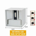 DecorBites™ Waterproof Aluminum LED Wall Lamp - Outdoor & Indoor Lighting