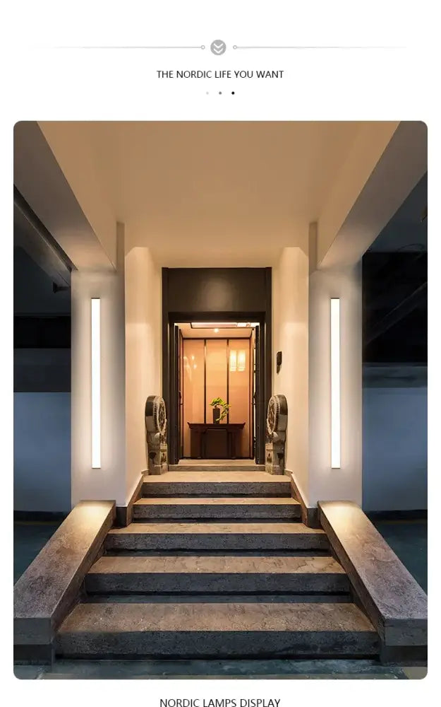 DecorBites™ Waterproof LED Outdoor Wall Light