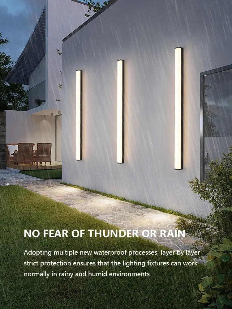 DecorBites™ Waterproof LED Outdoor Wall Light