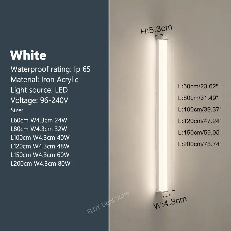 DecorBites™ Waterproof LED Outdoor Wall Light