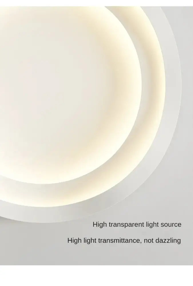 DecorBites™ White LED Ceiling Lamps - Modern Minimalist Home Decor