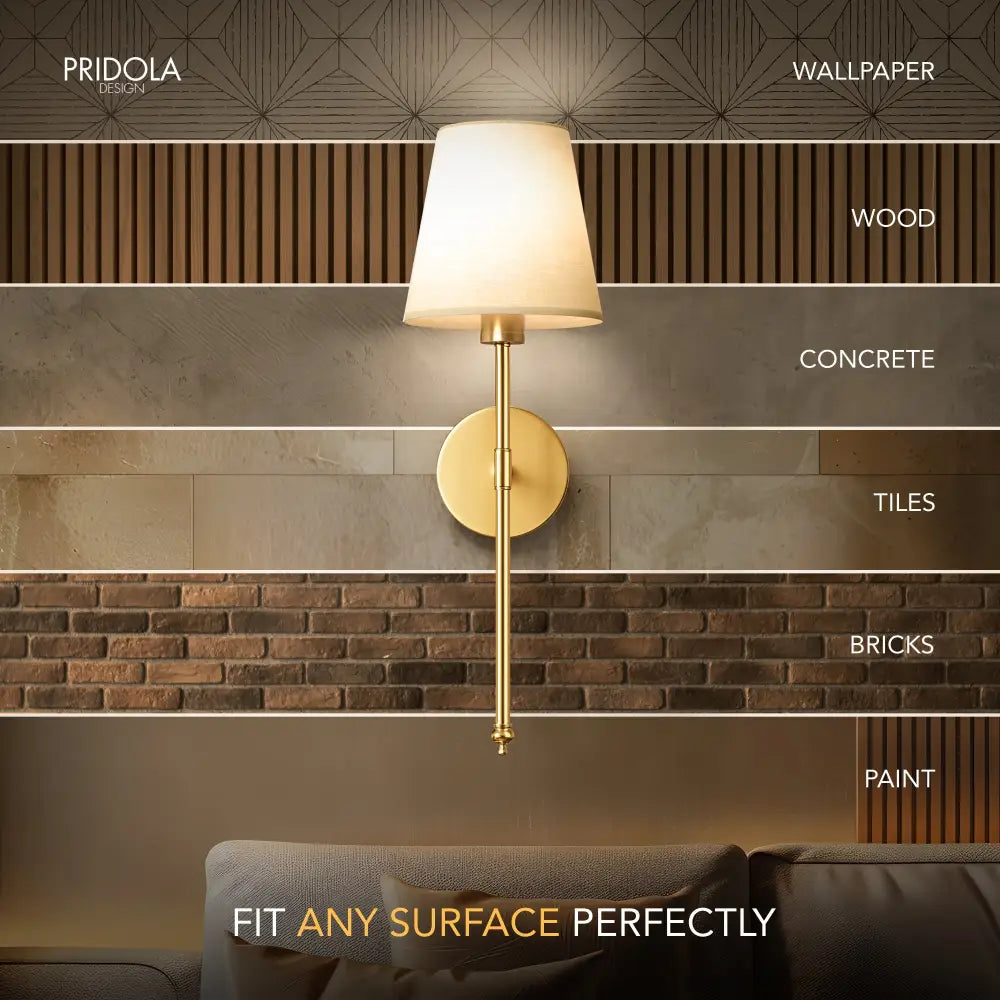 DecorBites™ WIRELESS WALL SCONCES (SET OF 2 )