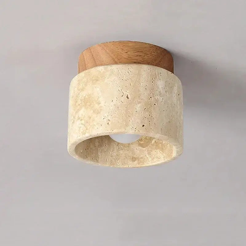 DecorBites™ Yellow Marble Ceiling Light for Home or Commercial Spaces